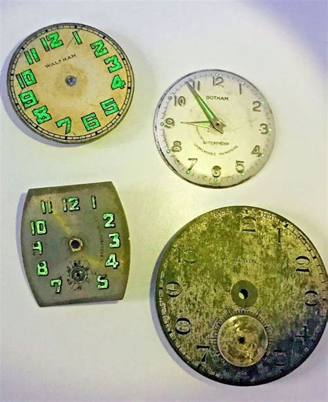 watch dials with radium